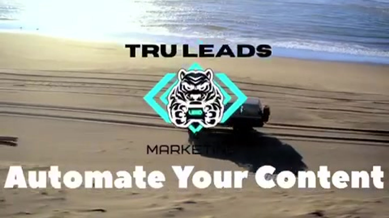 Tru Leads Content Automation Software